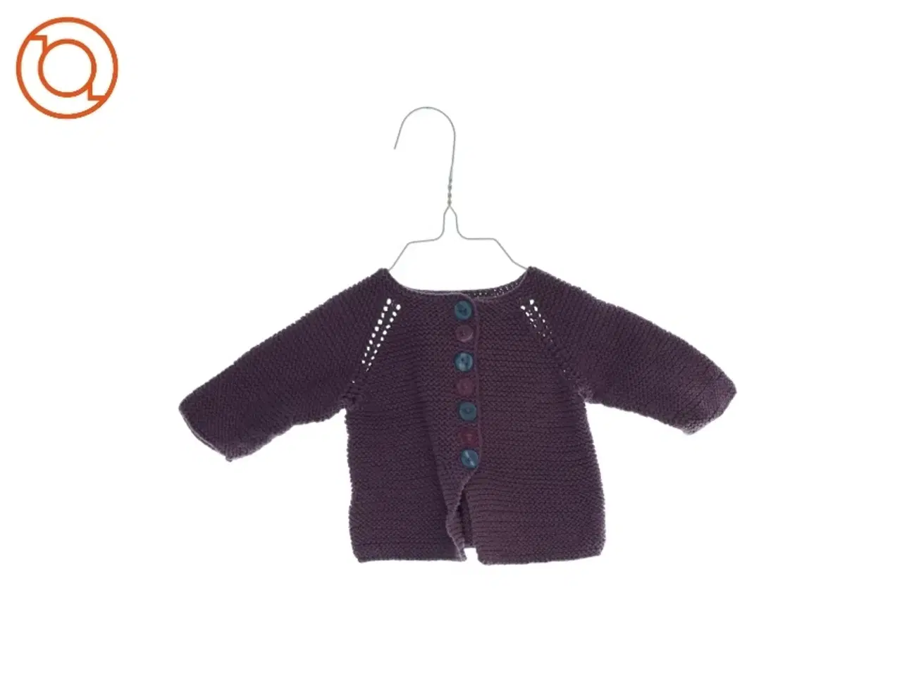 Billede 1 - Hjemmestrikket trøje (str. ca. 62) fra Ukendt (str. Cirka 62)