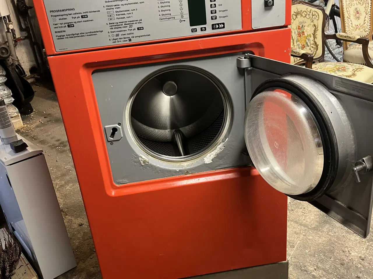 Billede 1 - Vaskemaskine industrimander 8 kg