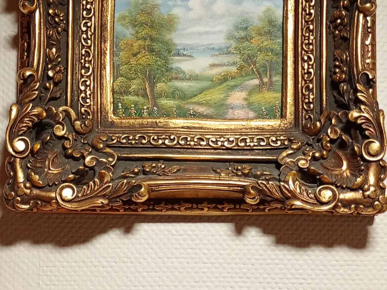Billede 1 - Oliemaleri I perfekt stand 