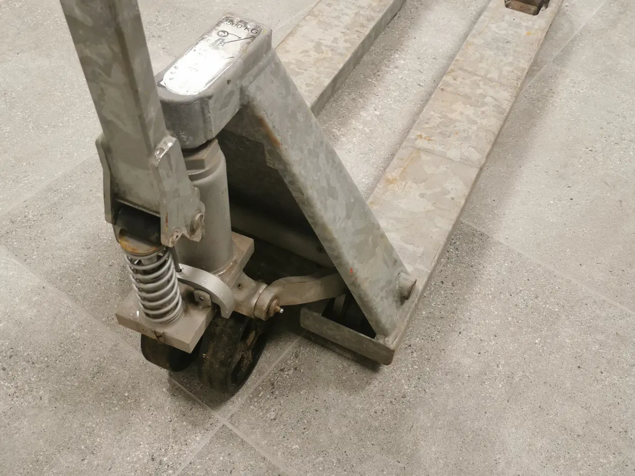 Billede 2 - Palleløfter 2500kg Galvaniseret 
