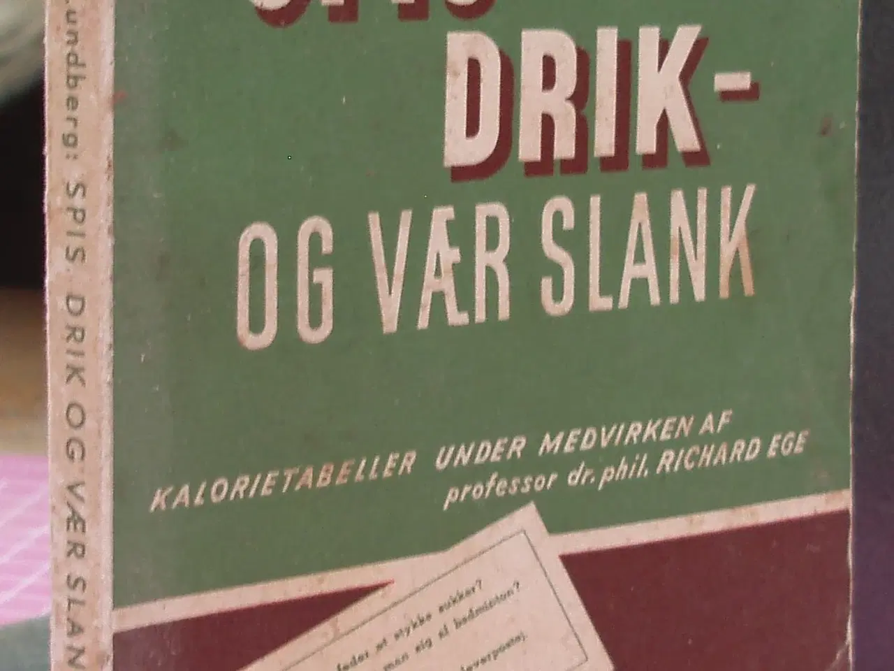 Billede 1 - Spis Drik- og vær slank