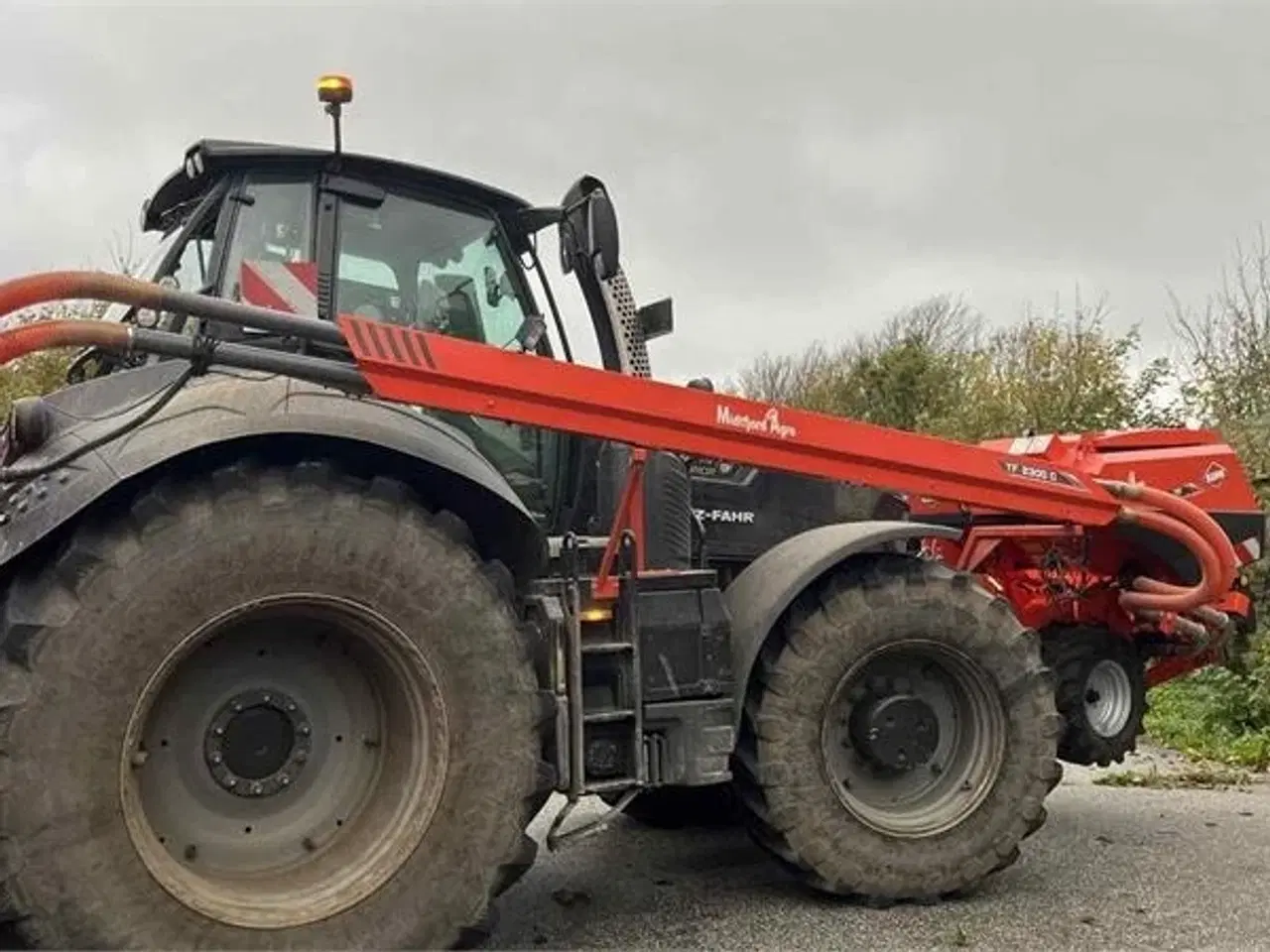 Billede 17 - Kuhn HR6040 med såmaskine  Med dobbelt kammer fronttank