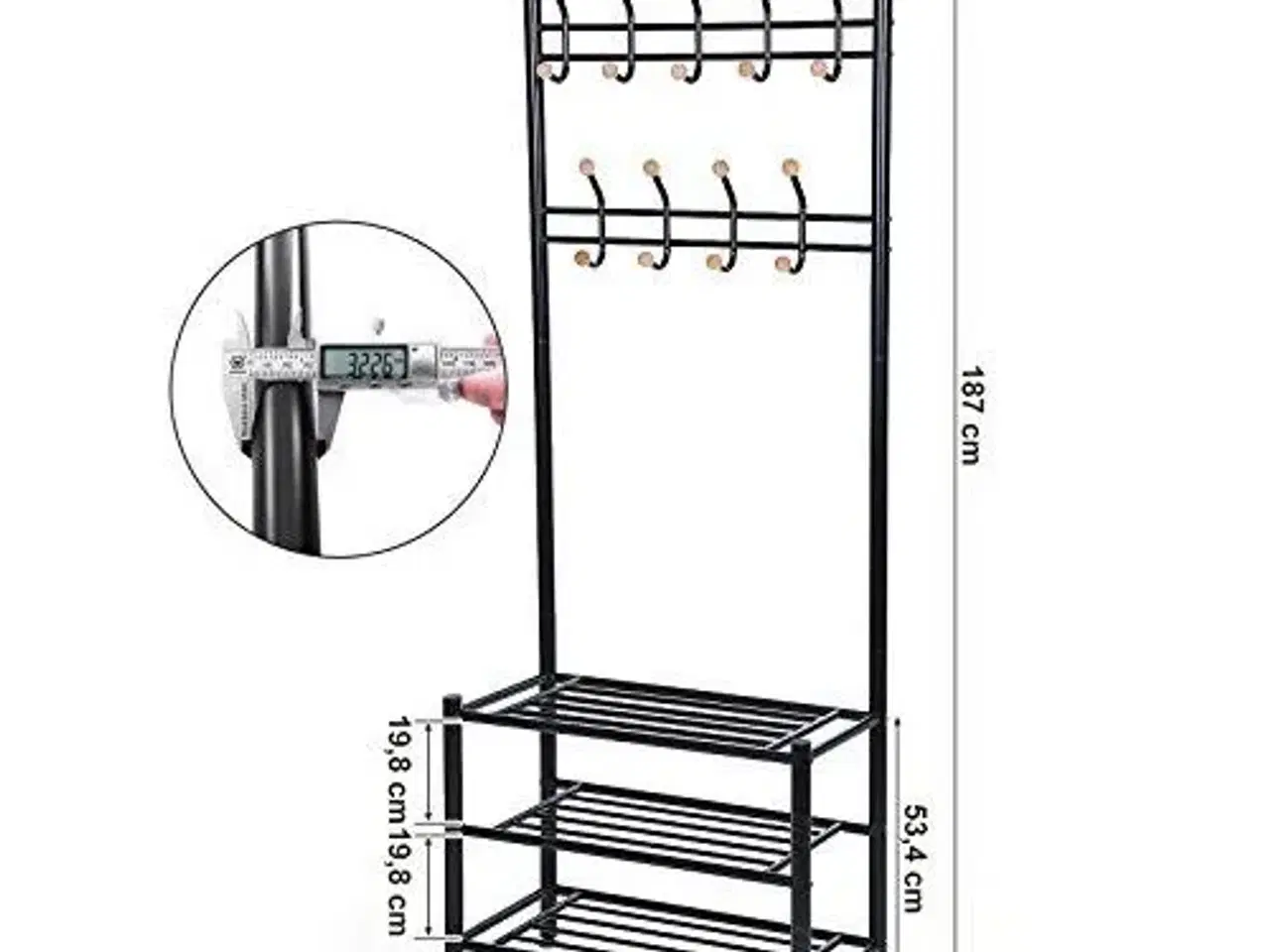 Billede 4 - Garderobestativ