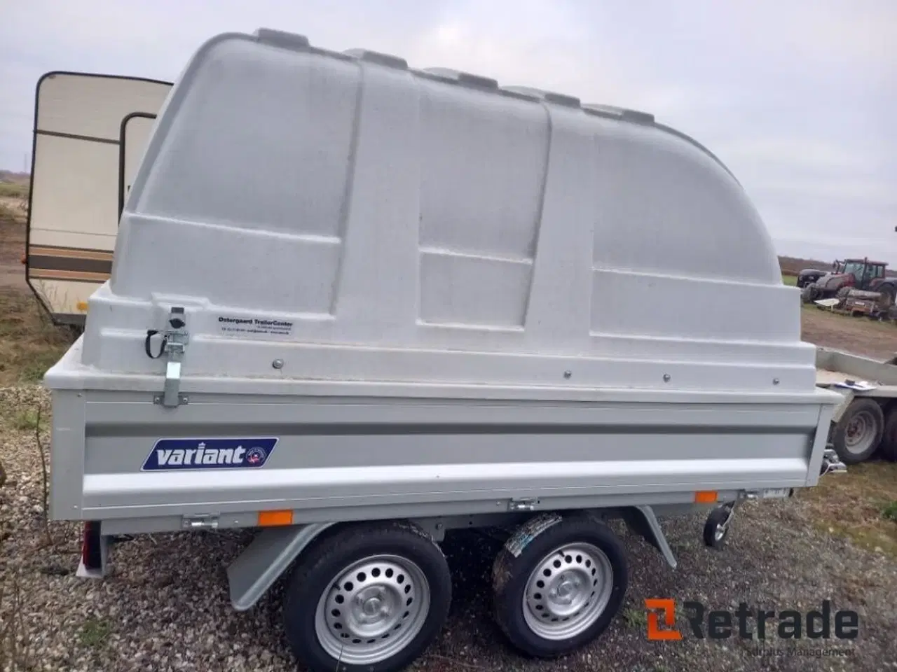 Billede 4 - Variant 1306BA boogie trailer med hardtop