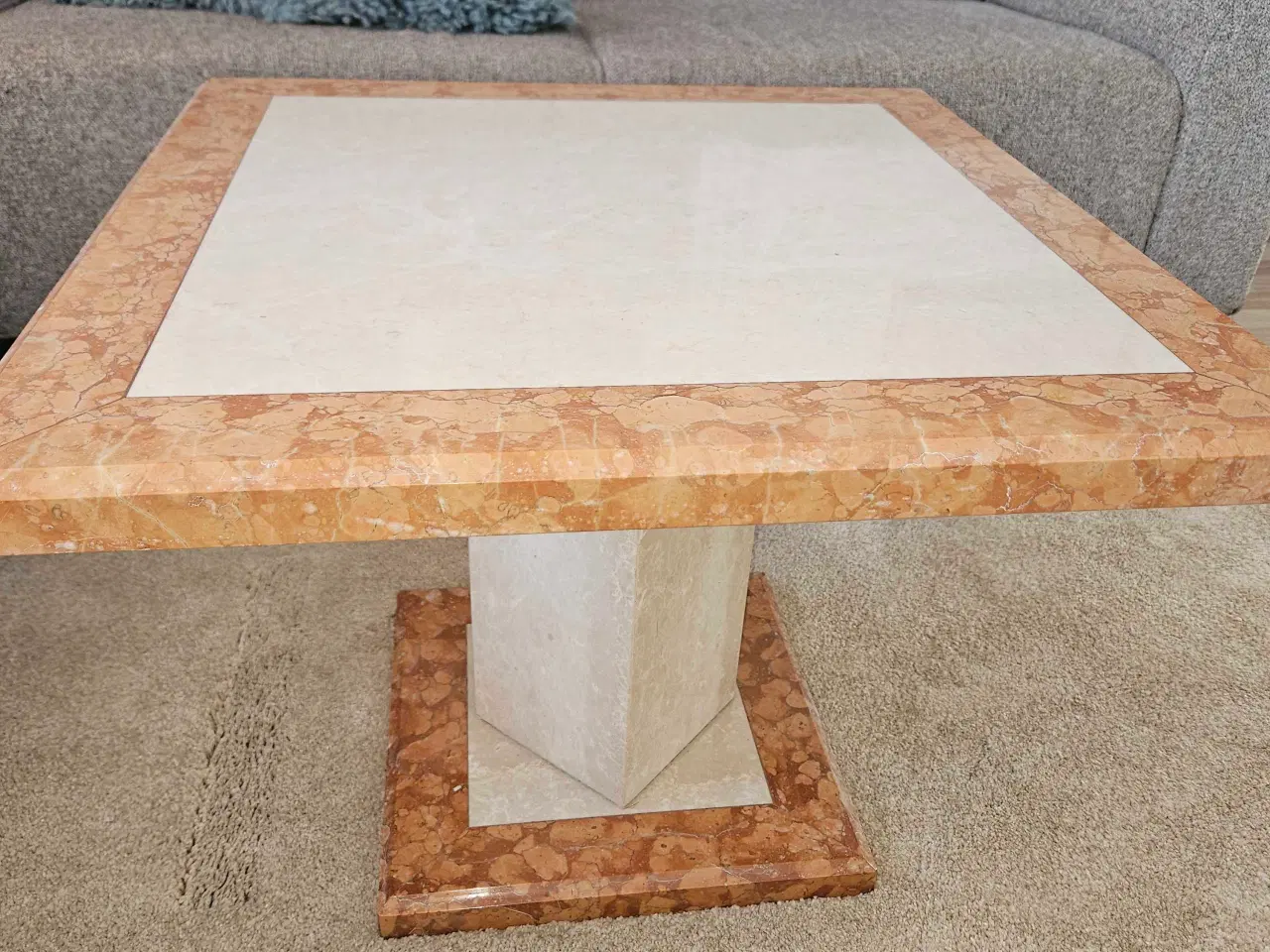 Billede 1 - Italiensk marmorbord 
