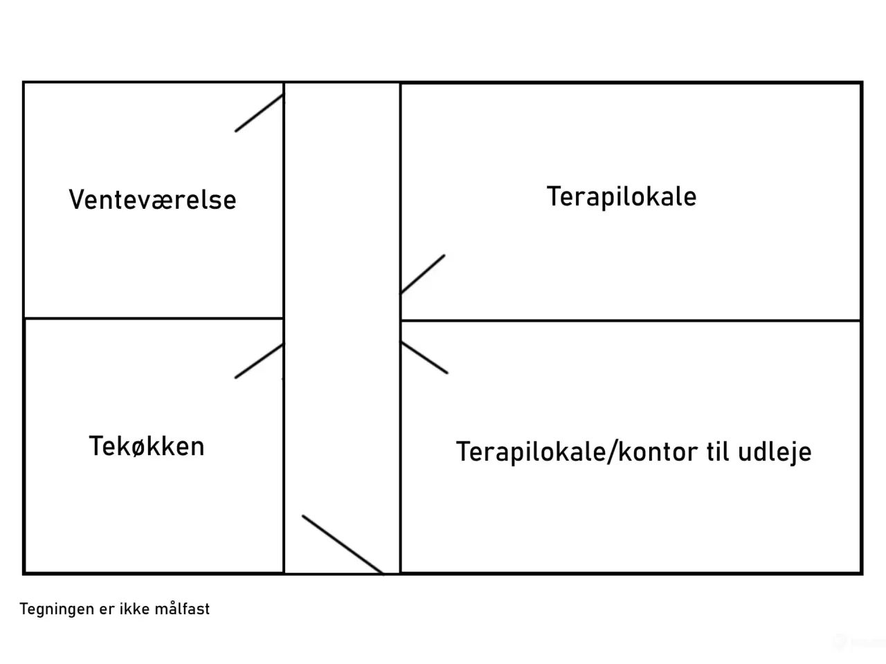 Billede 11 - Lokale til terapi/klinik/kontor med tilknyttet venteværelse og tekøkken i Odense SØ fremlejes under barsel fra 1. juni