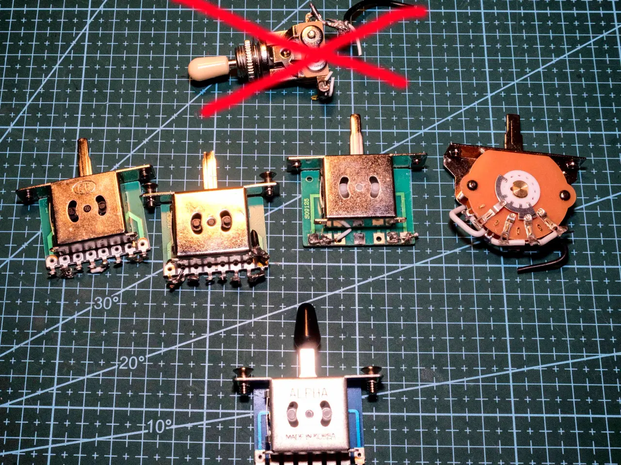 Billede 2 - Guitar - Swichs - Lot.  3-way, 5 ways.