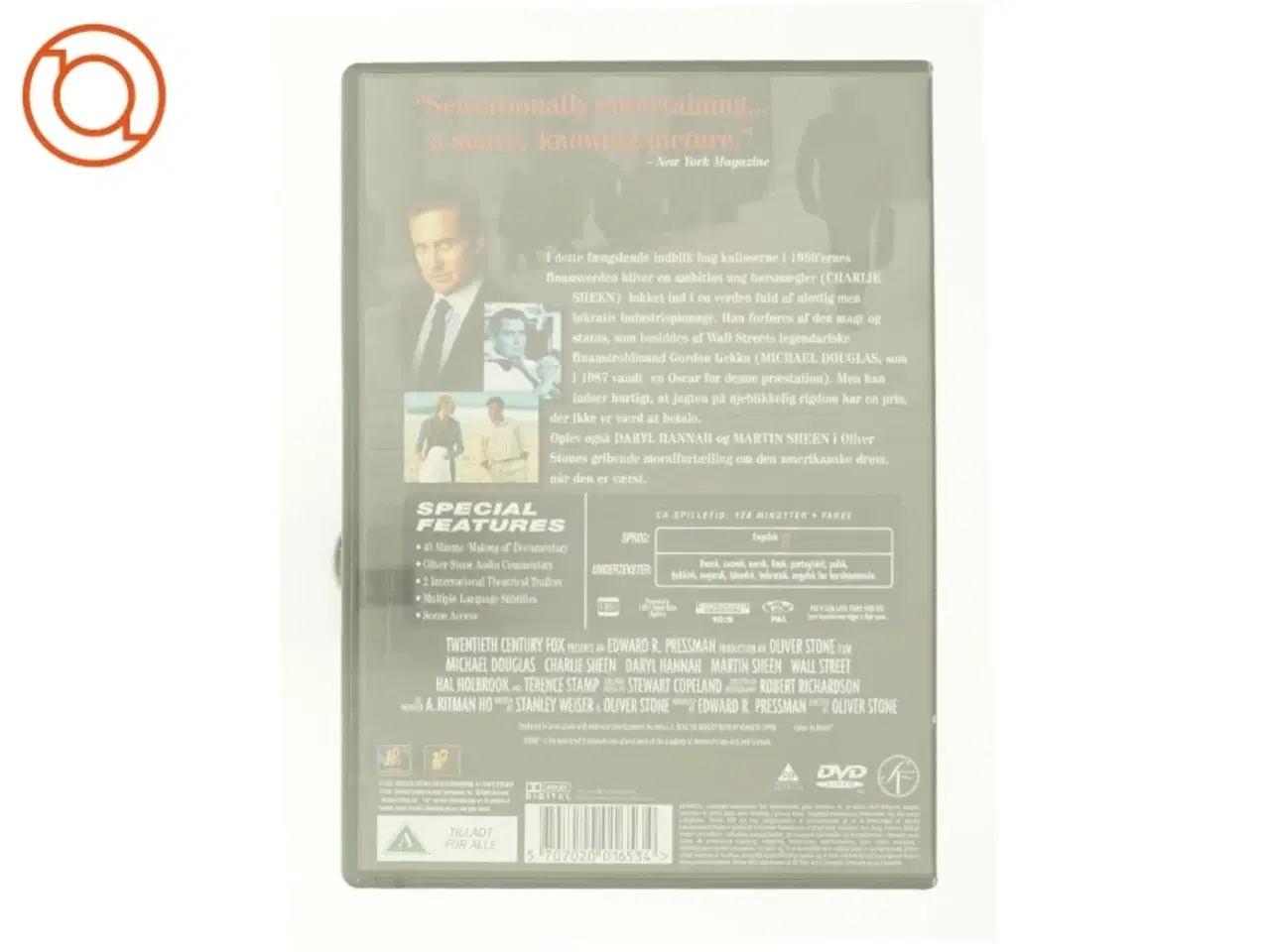 Billede 3 - Wall Street (DVD)