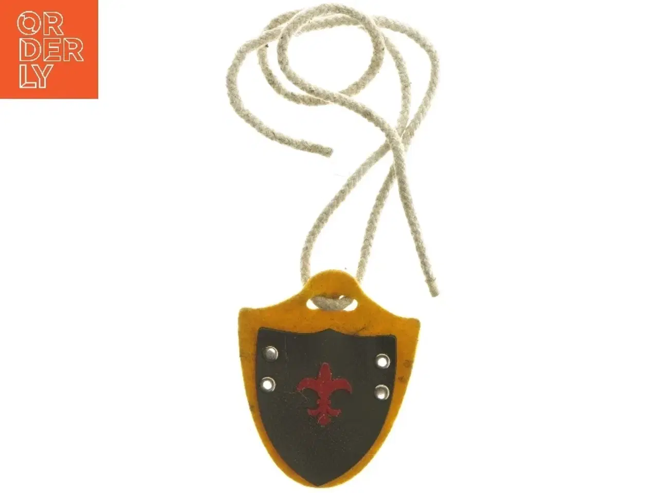 Billede 1 - Legetøjsskjold med snor (str. 58 cm)