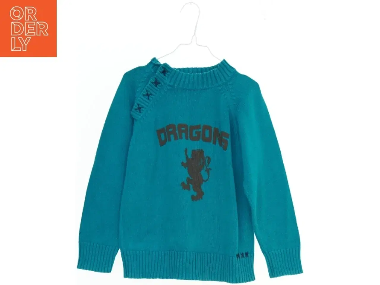 Billede 1 - Sweatshirt med tekst og logo fra Freoli (str. 128)