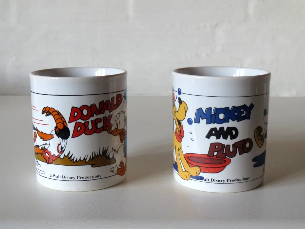 Billede 6 - 4 Retro Disney krus fra 70’erne