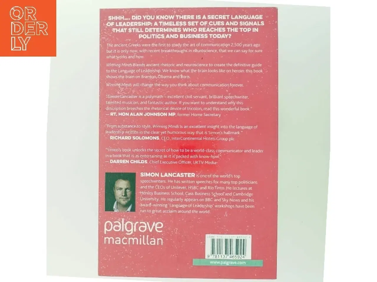 Billede 3 - Winning Minds af Simon Lancaster (Bog)
