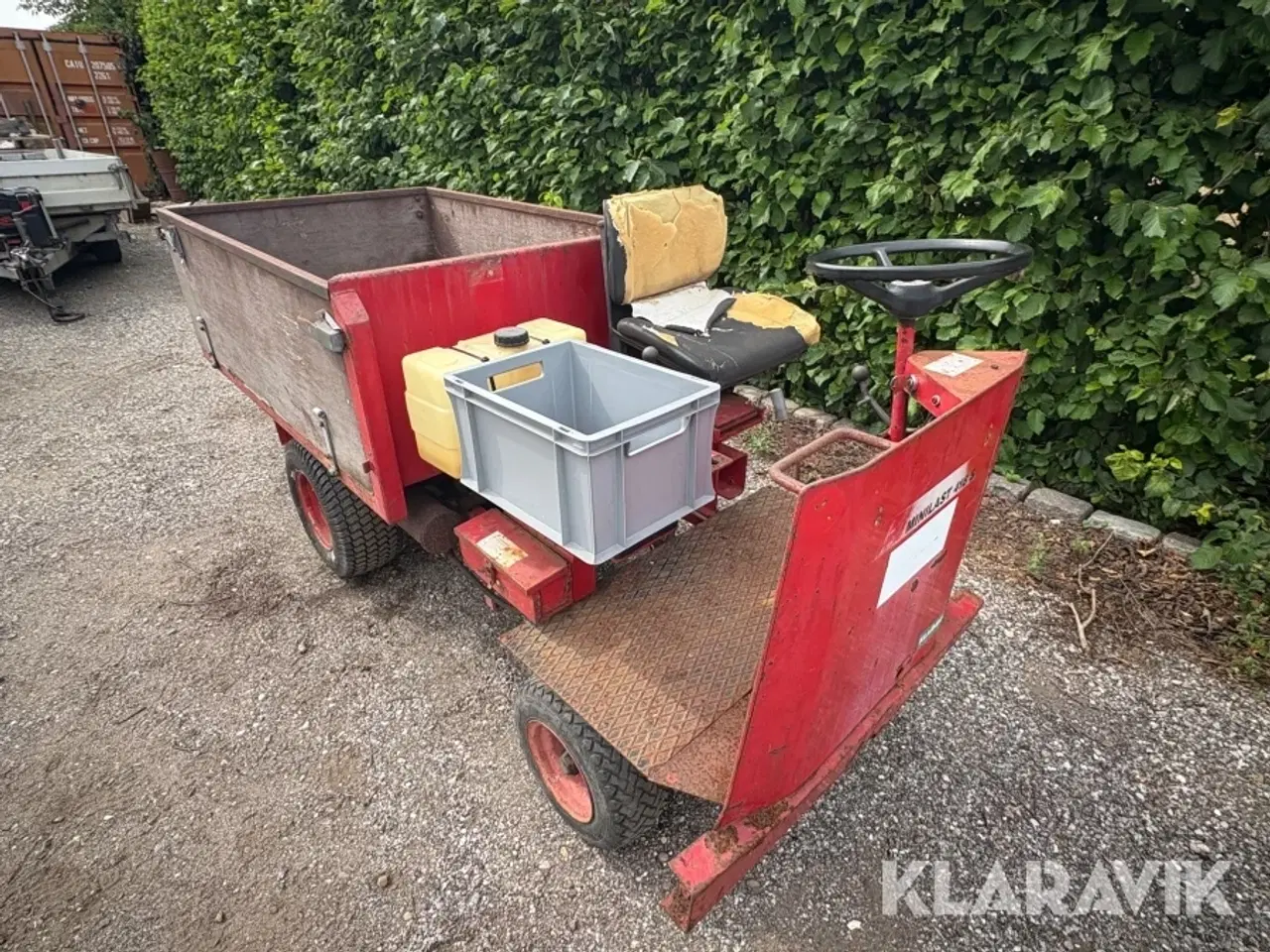 Billede 2 - Kirkegårdstraktor HTF Minilast 418 S