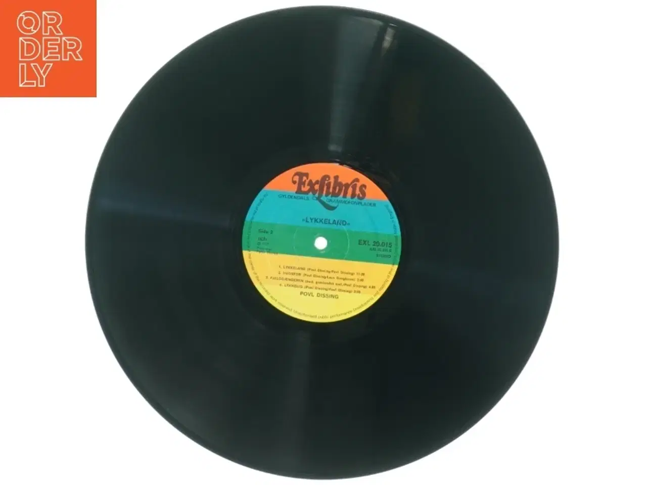 Billede 5 - Povl Dissing &#39;Lykkeland&#39; Vinylplade fra Exlibris (str. 31 x 31 cm)
