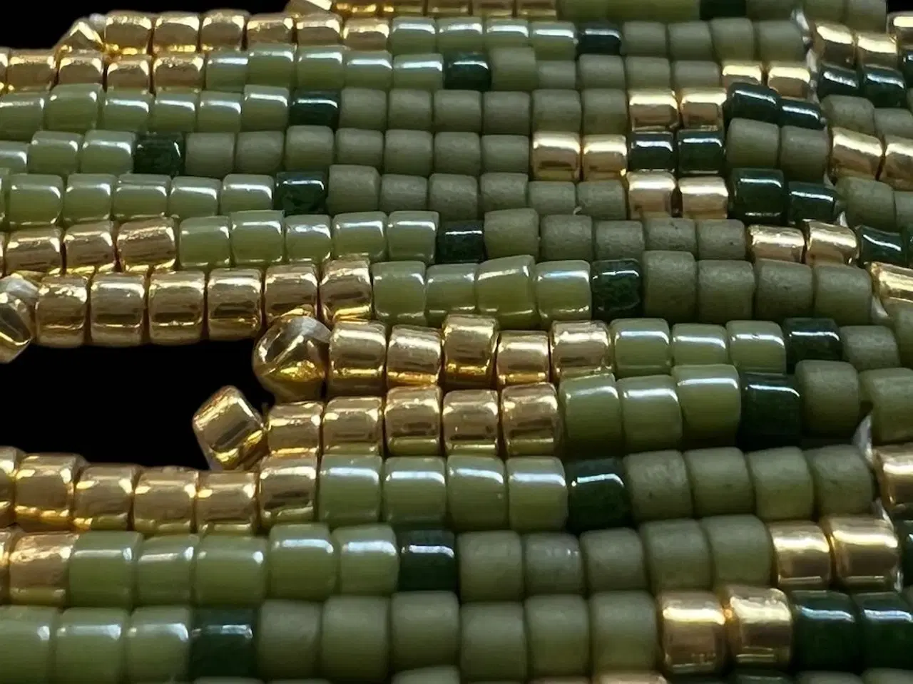 Billede 3 - Grønlandske perle øreringe