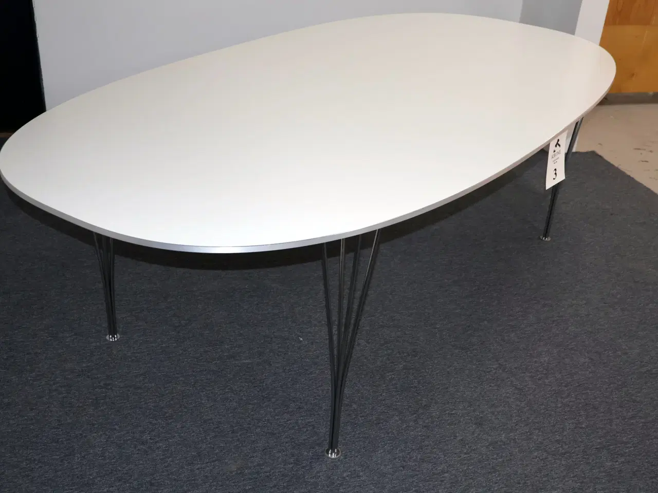 Billede 3 -  Piet Hein bord Super-Ellipse L 240cm B 120cm H 72