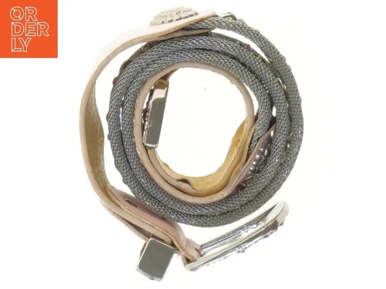 Billede 2 - Bælte med dekorativt spænde (str. 106 cm)