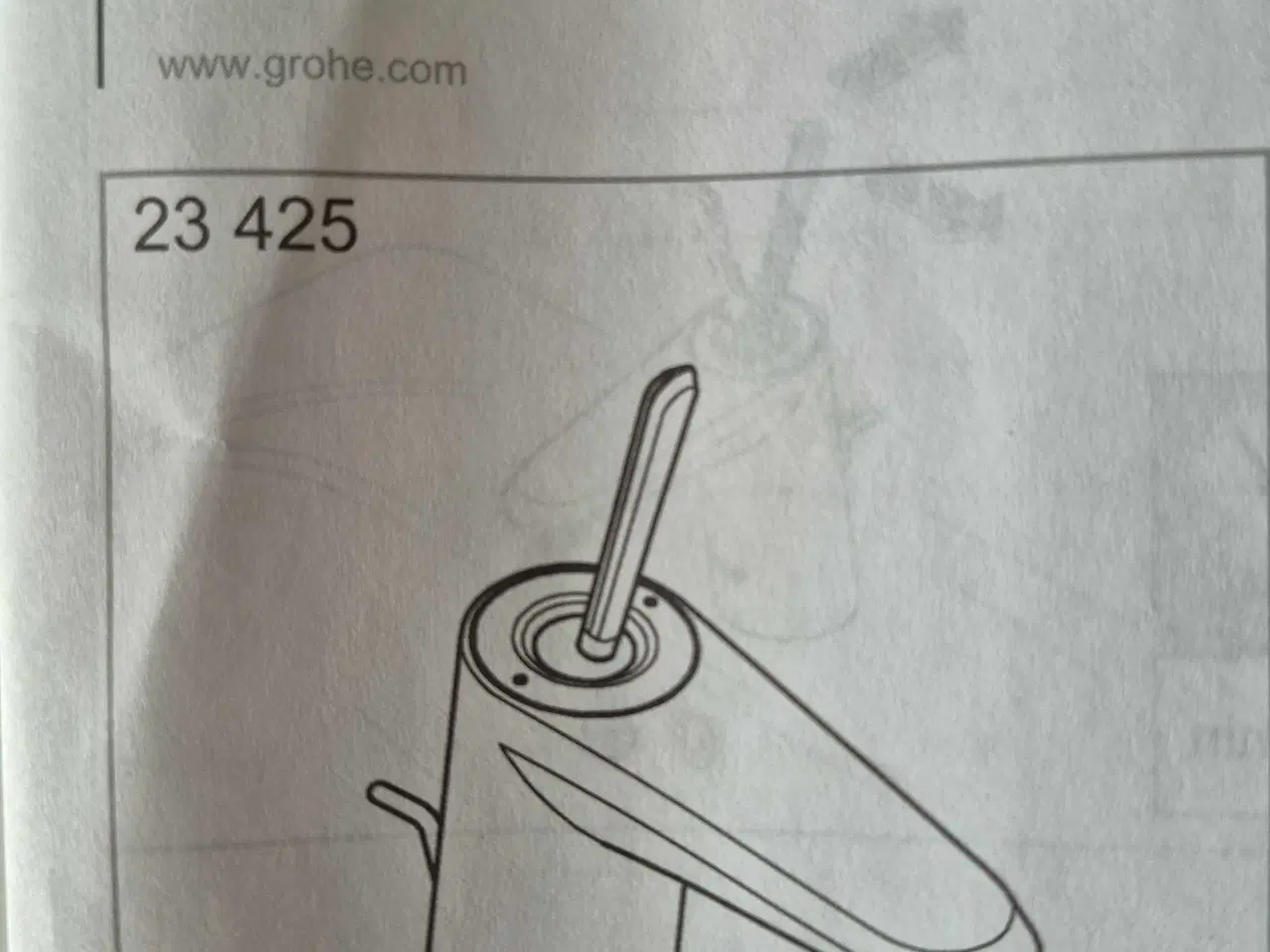 Billede 9 - Grohe blandingsbatteri I hvidt NYT