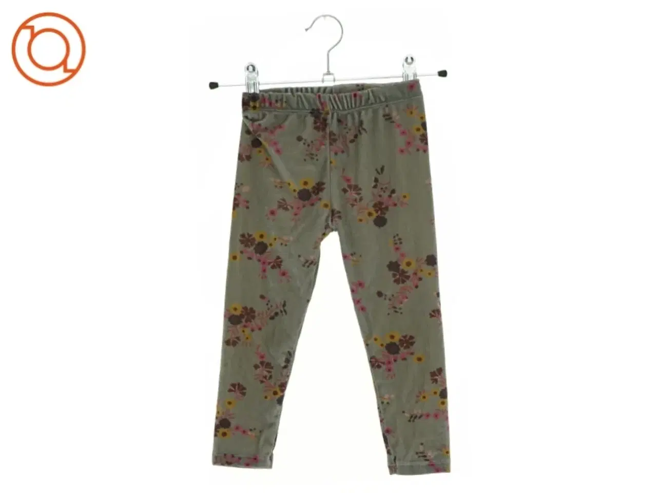 Billede 1 - blomstrede Leggings fra Gro (str. 86 cm)