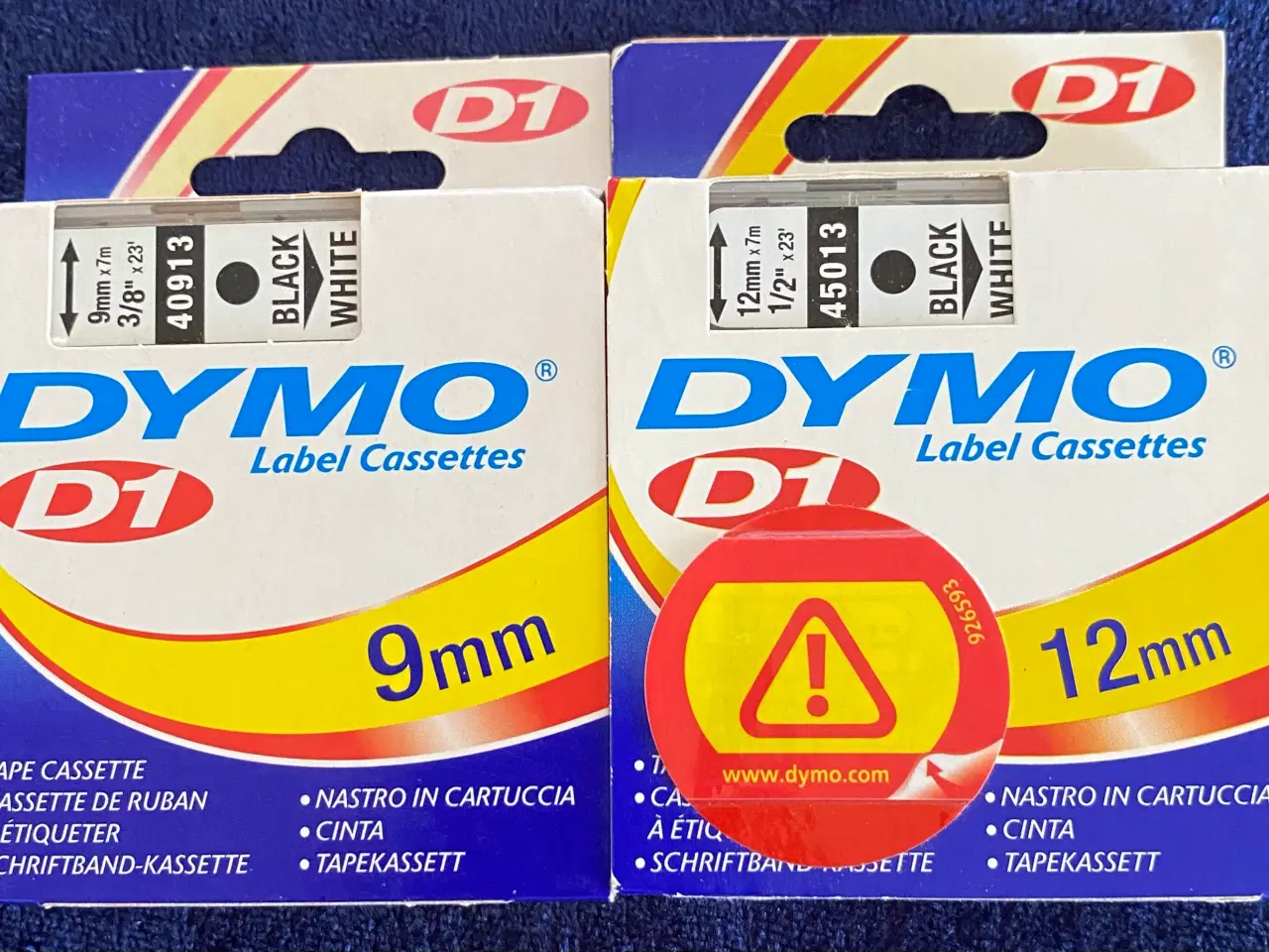 Billede 1 - Originale Dymo label kasetter