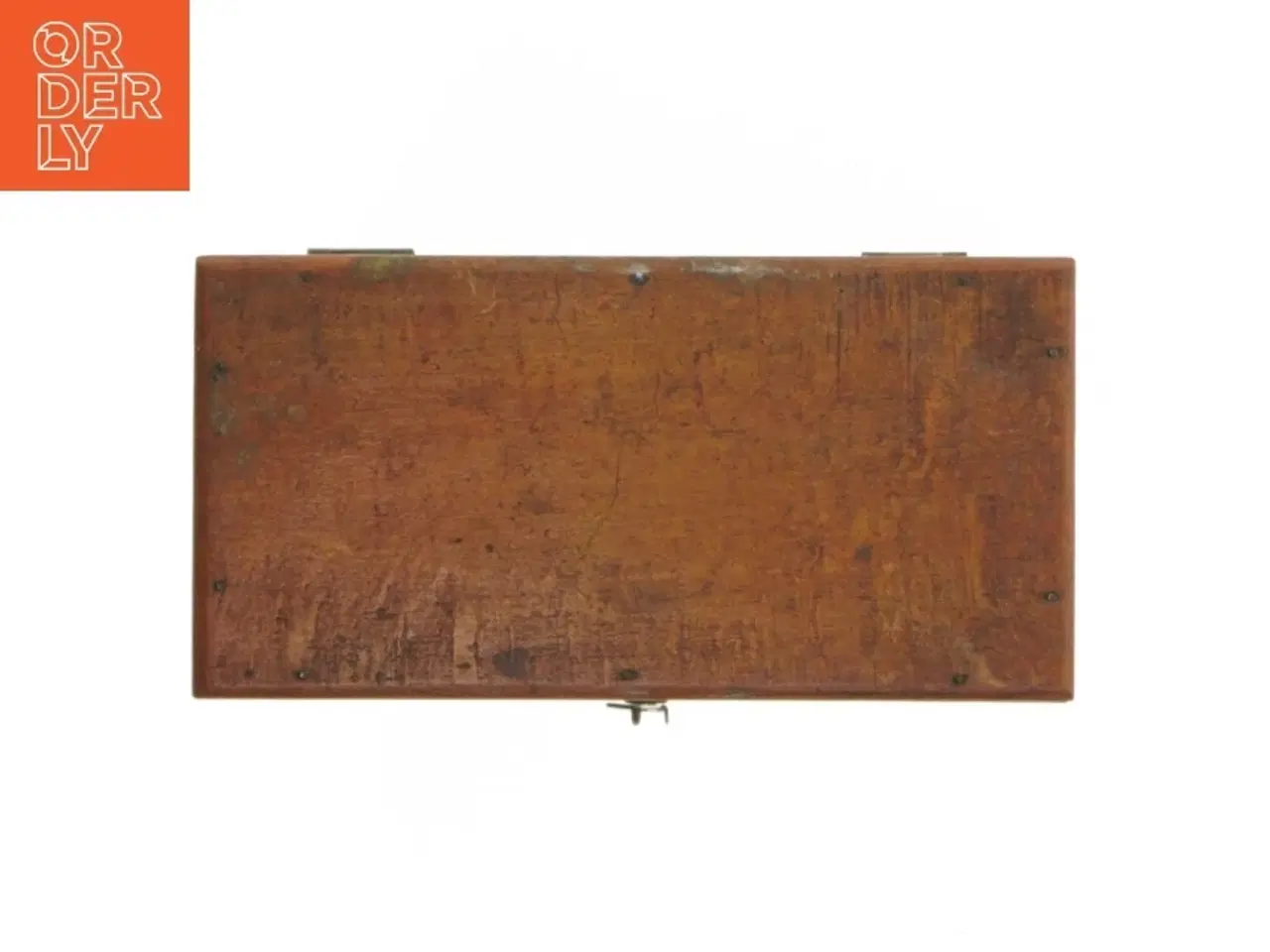 Billede 4 - Vægtlodsæt i trækasse (str. 16,5x8,5 cm)