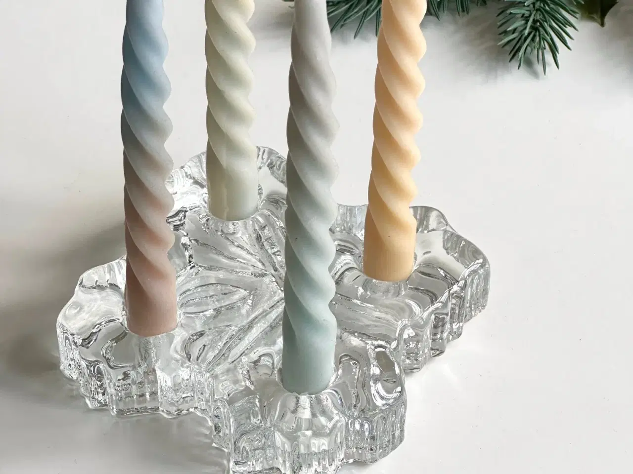 Billede 1 - Krystalstage til 4 lys