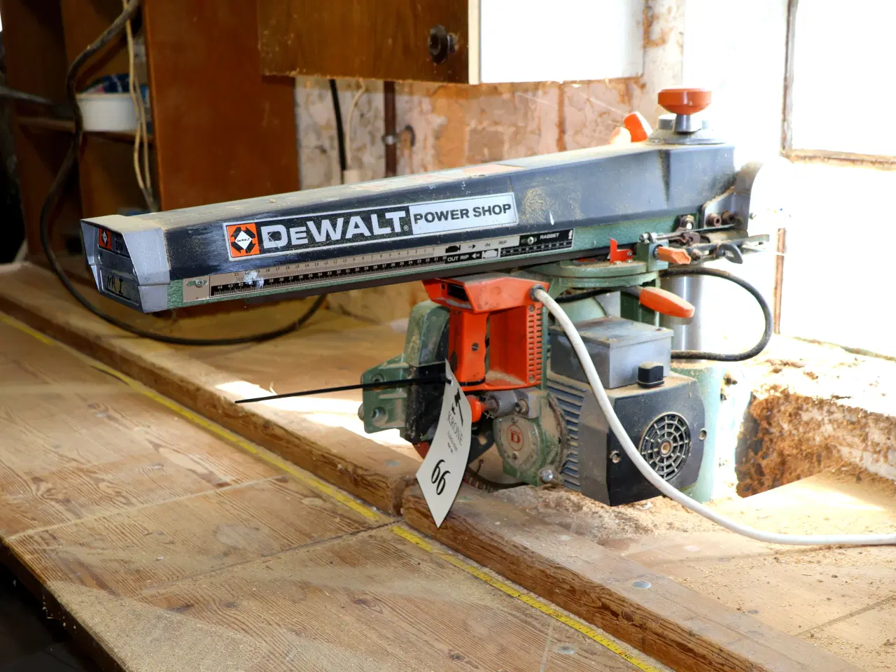 Billede 2 -  Dewalt power shop DW125 radialarm sav