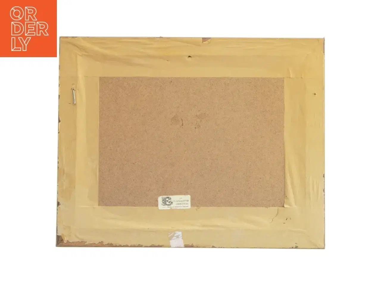 Billede 2 - Indrammet tryk af hestevogn (str. 32x25 cm)