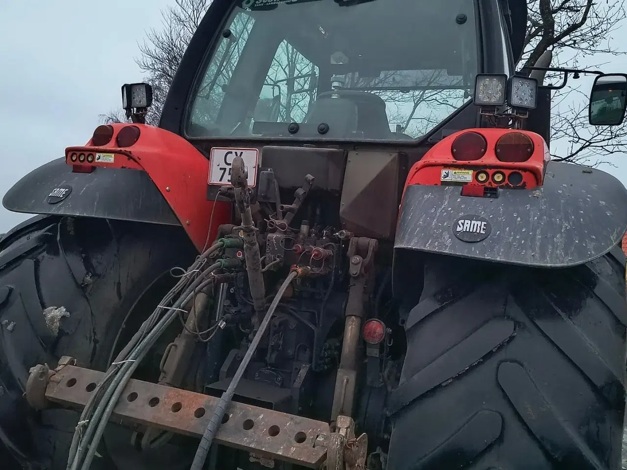 Billede 4 - Same Rubin 200 m/ vendeudstyr Front PTO og vendeudstyr