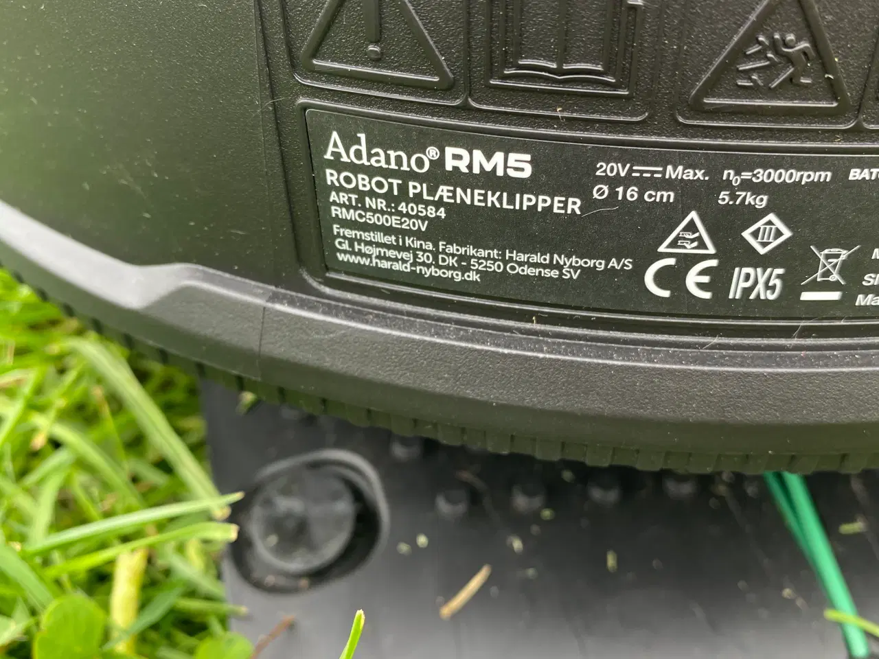 Billede 3 - Adano RM5 robot plæneklipper