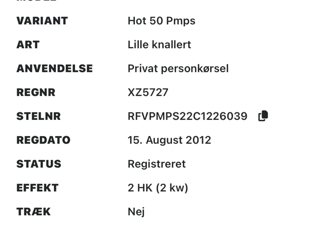 Billede 12 - PGO HOT 50 (30 2Takt)