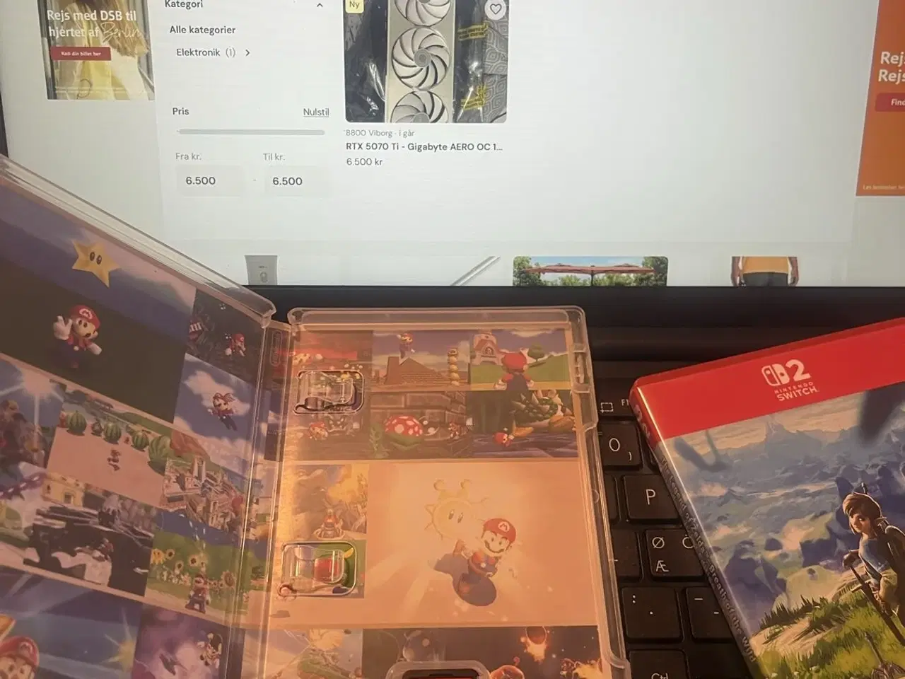 Billede 6 - Nintendo Switch 2 Pro Controller Mario zelda osv