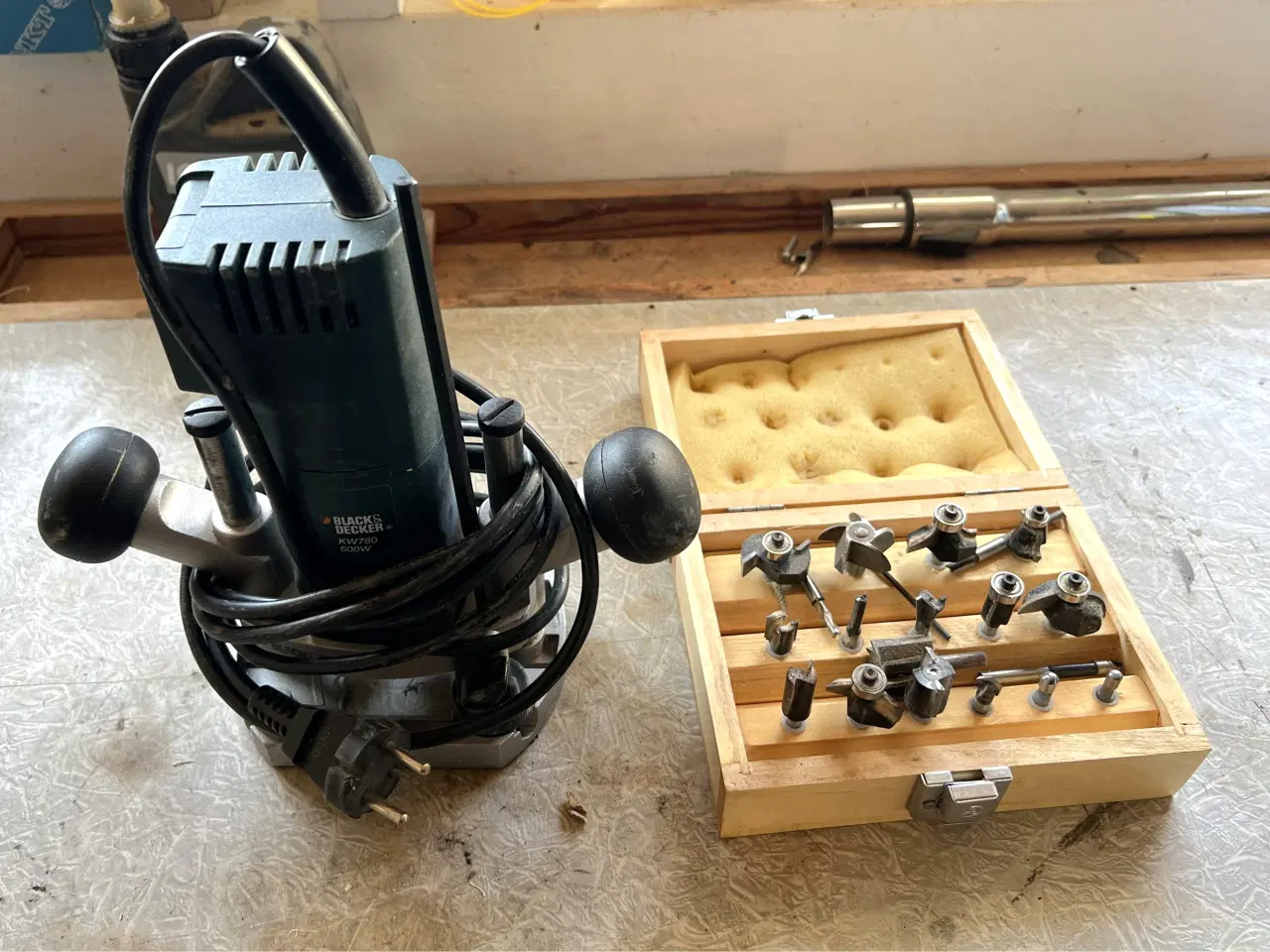 Billede 2 - Overfræser incl. jern