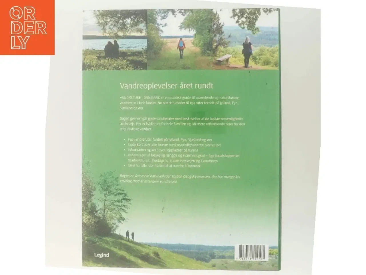 Billede 3 - Den store bog om vandreture i Danmark af Torben Gang Rasmussen (Bog)