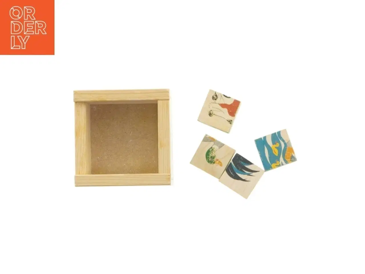 Billede 4 - Træpuslespil (str. 10 x 10 x 5 cm)