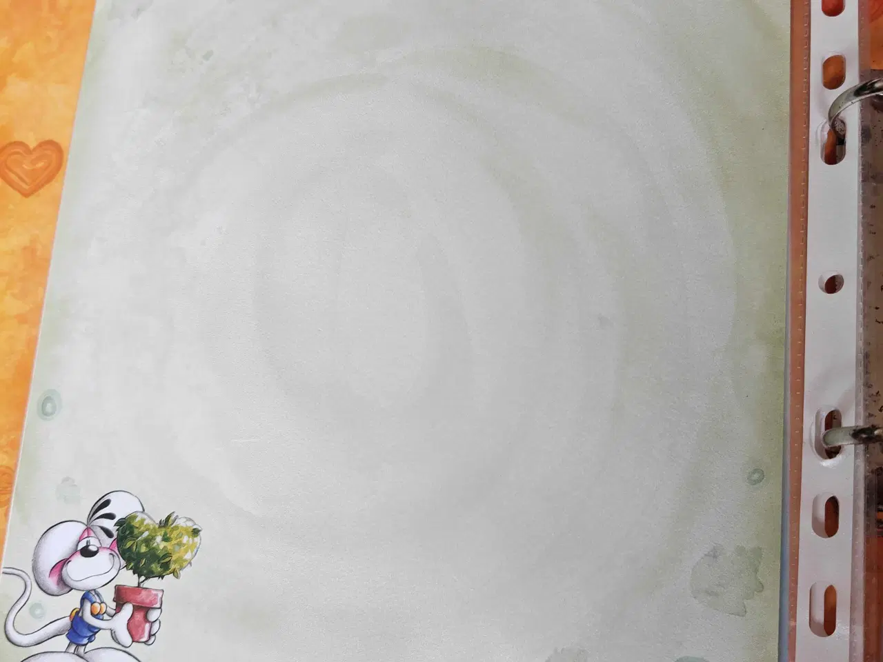 Billede 17 - Diddlepapir i mappe 