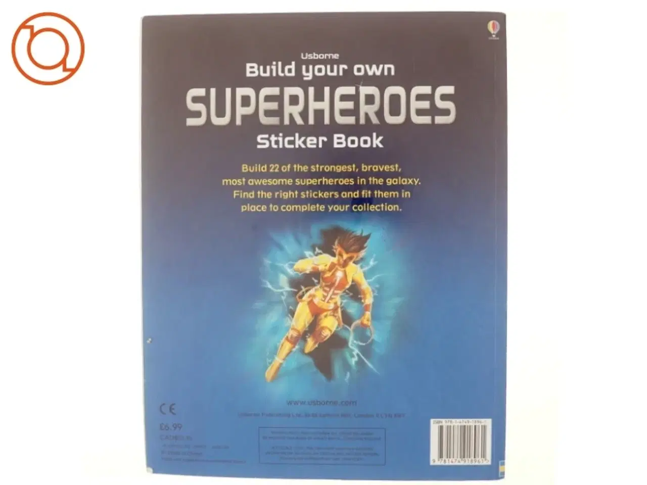 Billede 3 - Build Your Own Superheroes Sticker Book af Simon TUDHOPE (Bog)