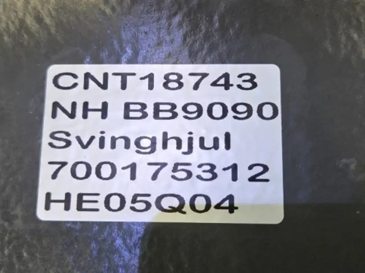 Billede 6 - New Holland BB9090 Svinghjul 700175312