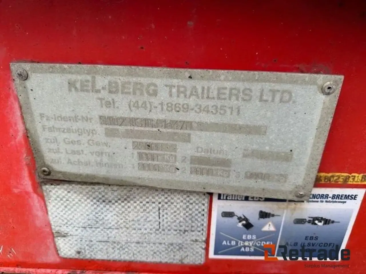 Billede 5 - Kel-Berg kærre trailer