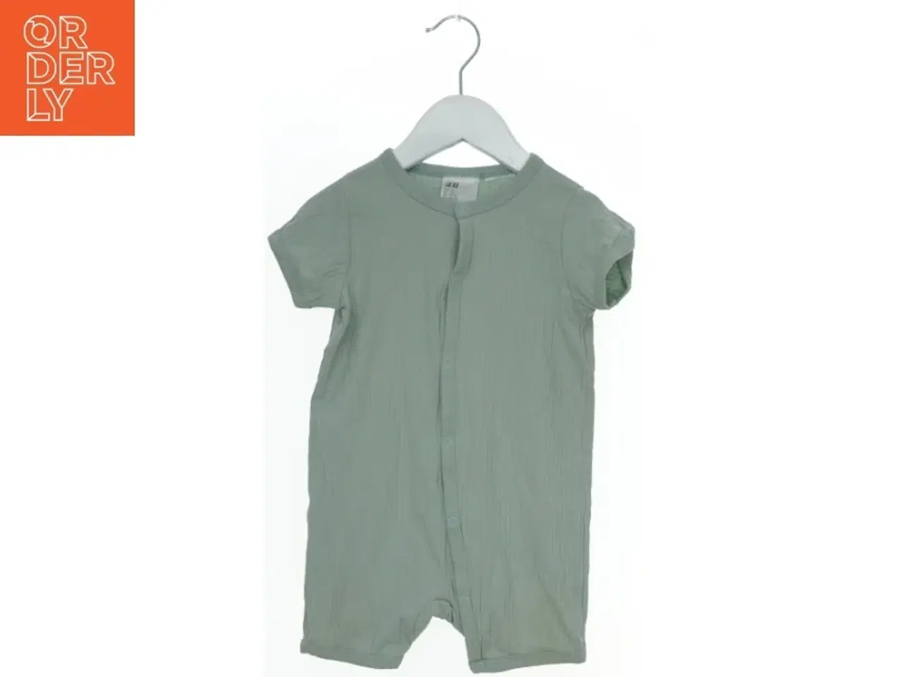 Billede 1 - Grøn heldragt til baby fra H&M (str. 80)