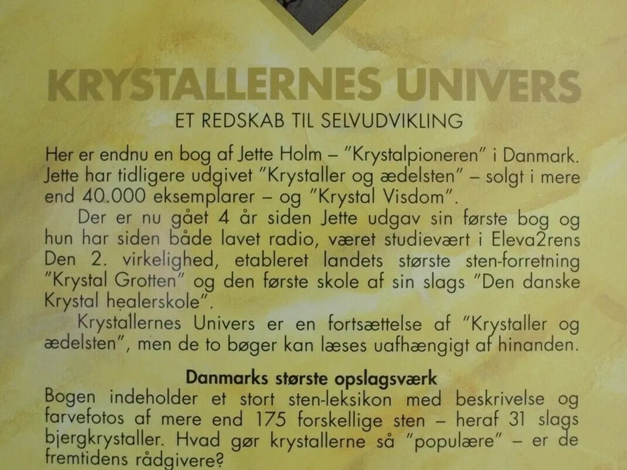 Billede 2 - krystallernes univers et redskab til selvudvikling