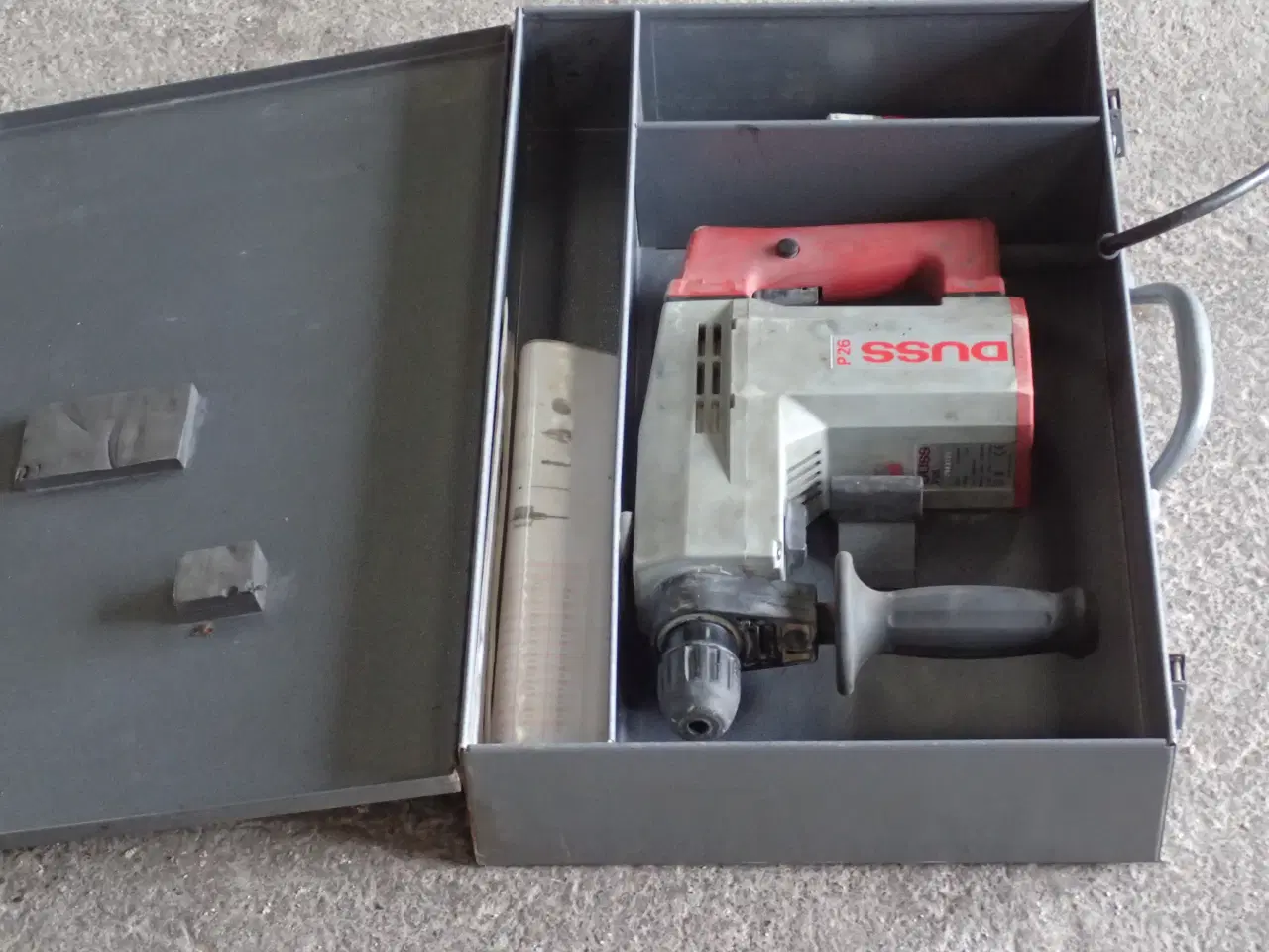 Billede 10 - Slagboremaskine DUSS pneumatisk SDS plus.