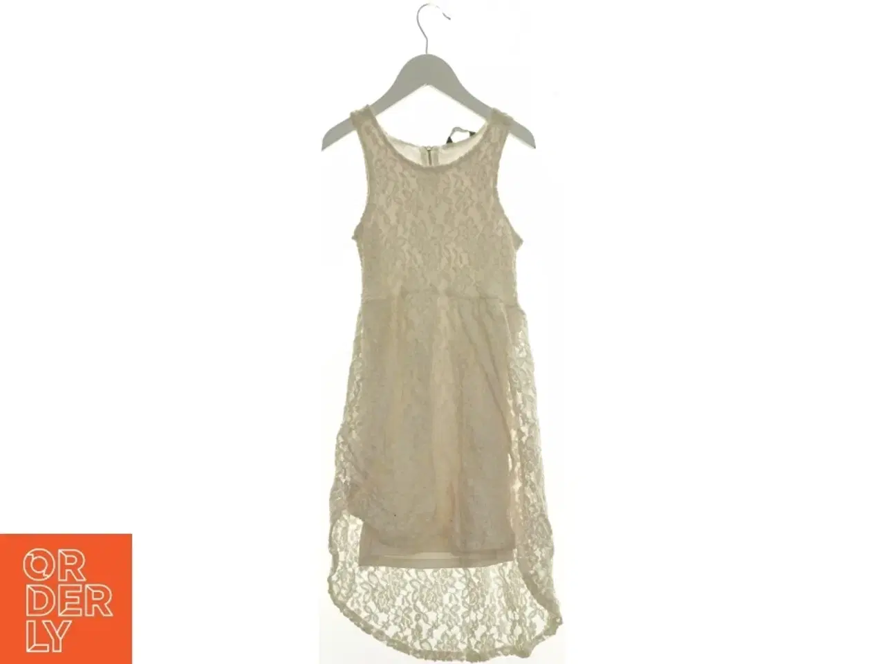 Billede 2 - Asymmetrisk Blonde Kjole fra Kids By Lindex (str. 146 cm)