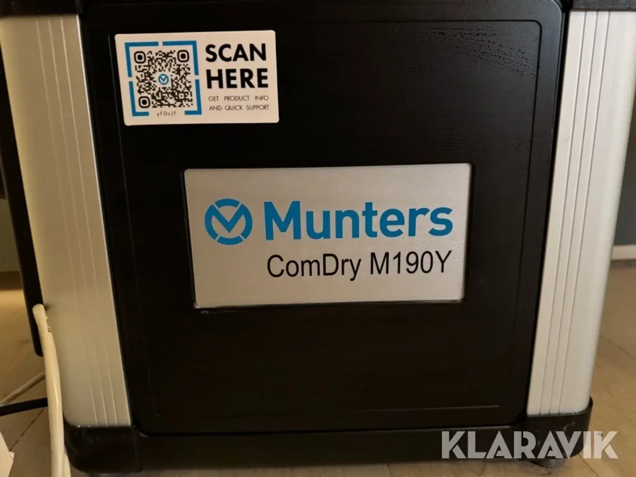 Billede 6 - Affugter Munters ComDry M190Y bærbar
