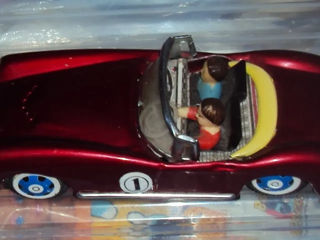 Billede 1 - metal bil på ca 45 cm 