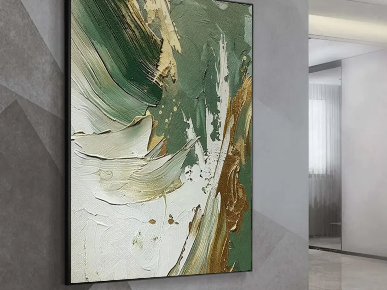 Billede 6 - Stort maleri 95 x 150 cm (Gratis levering)