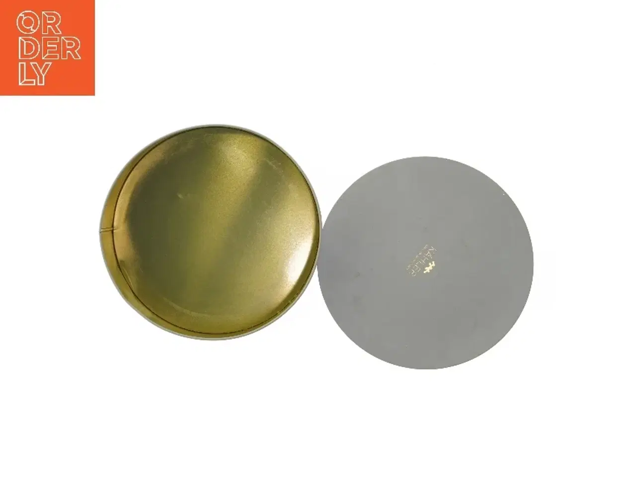 Billede 5 - Rund opbevaringsdåse med låg fra Kähler (str. Ø 22 cm længde 9 cm)