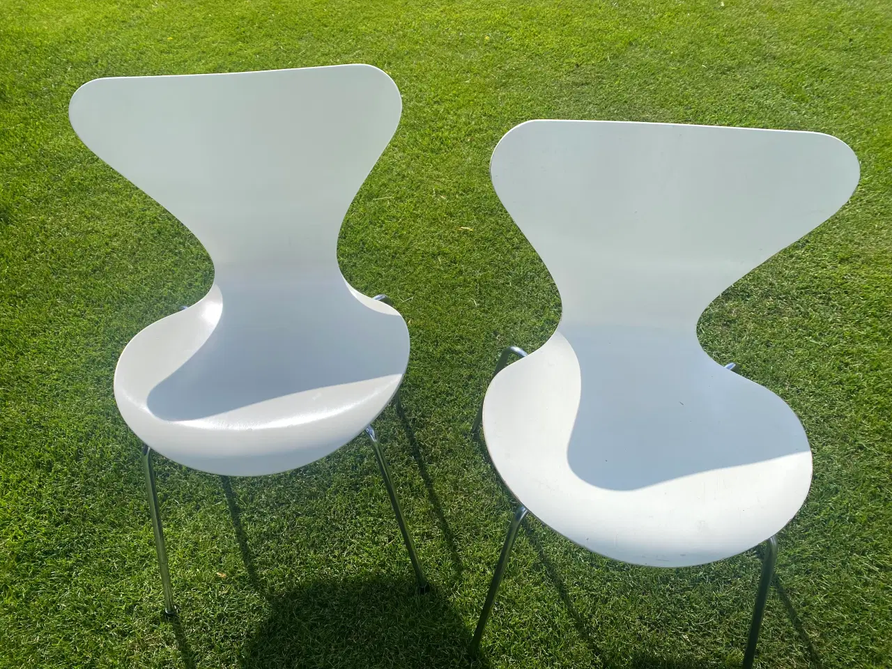 Billede 1 - 4 stk. Fritz Hansen 3107 Serie 7´er stole 