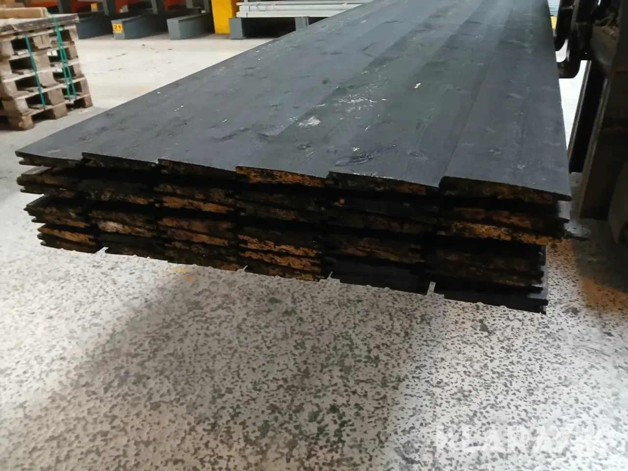 Billede 6 - Klink beklædning Grundmalet Sort, Delvist vandskadet