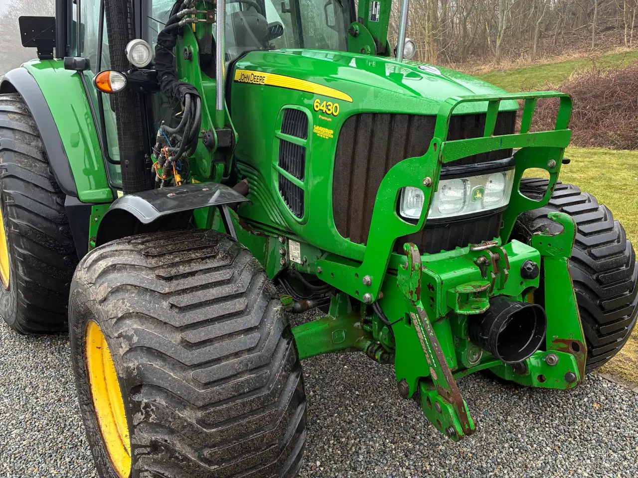 Billede 2 - John deere 6430, Frontlæsser, Front pto 6300 timer